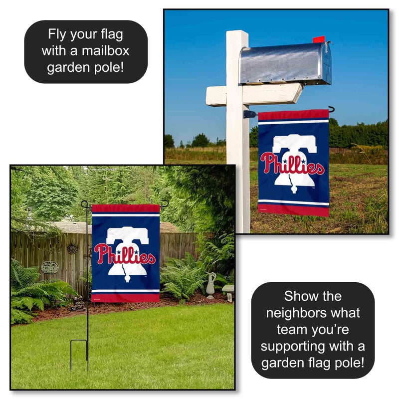 WinCraft Philadelphia Baseball New Bell Double Sided Garden Flag - Image 4